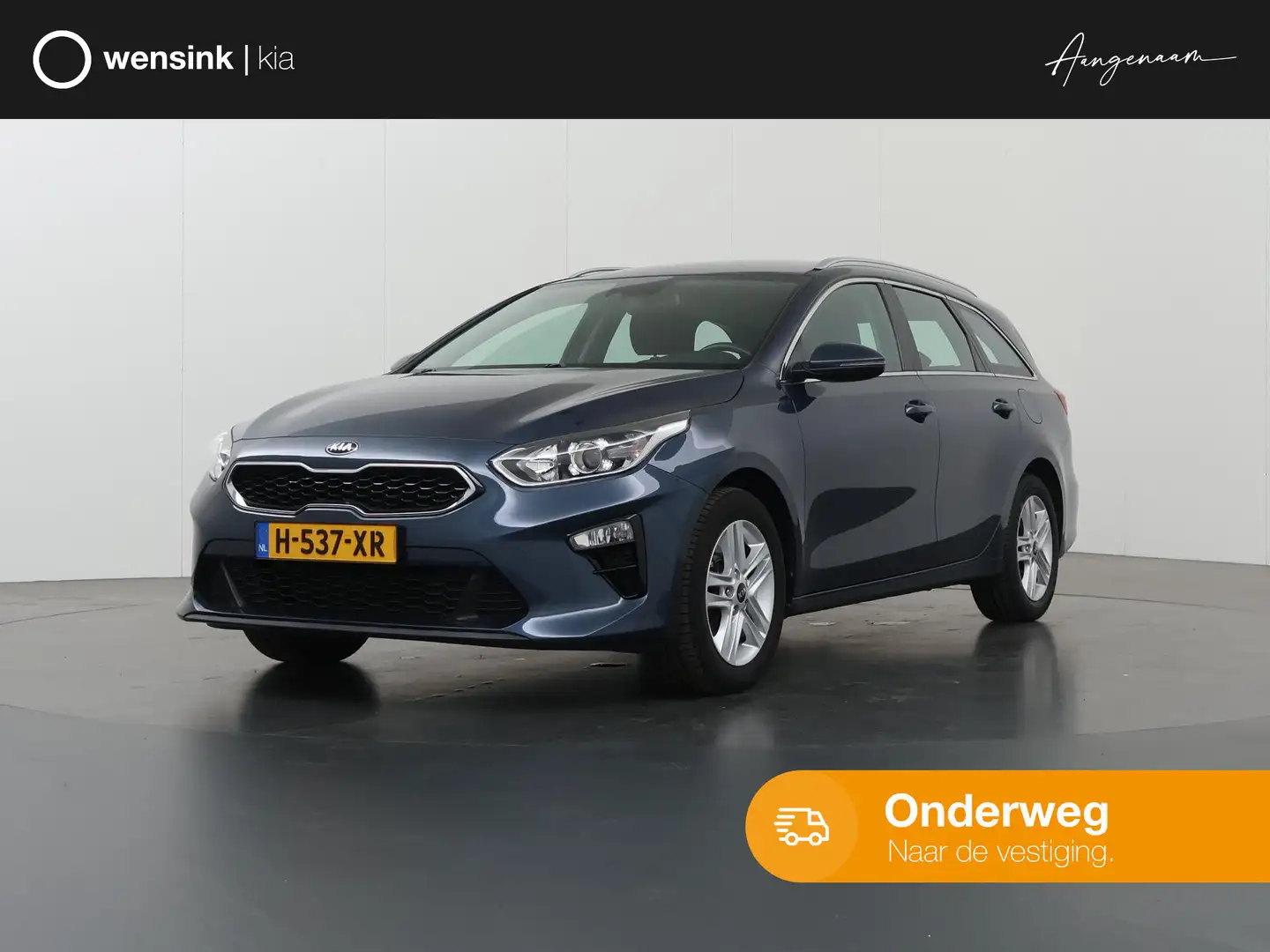 Kia Ceed SW / cee'd SW Sportswagon 1.0 T-GDi DynamicLine | Navigatie | Pa Blauw - 1