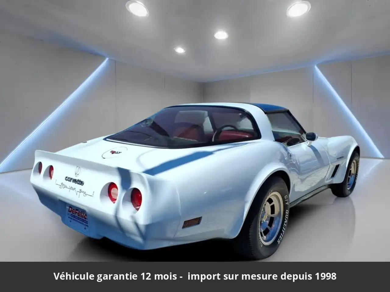 Chevrolet Corvette 1982 Pickup 350 CI 200 HP Code L83 4 vitesses Tous compris, foto 2