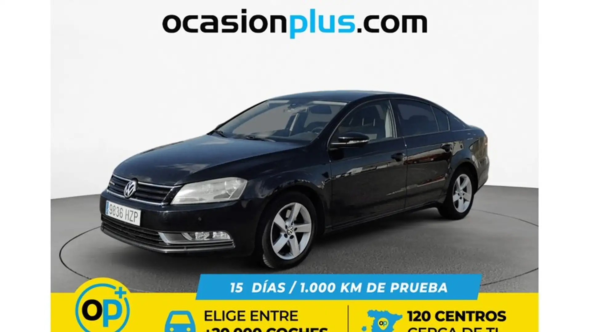 Volkswagen Passat 1.6TDI BlueMotion Negro - 1