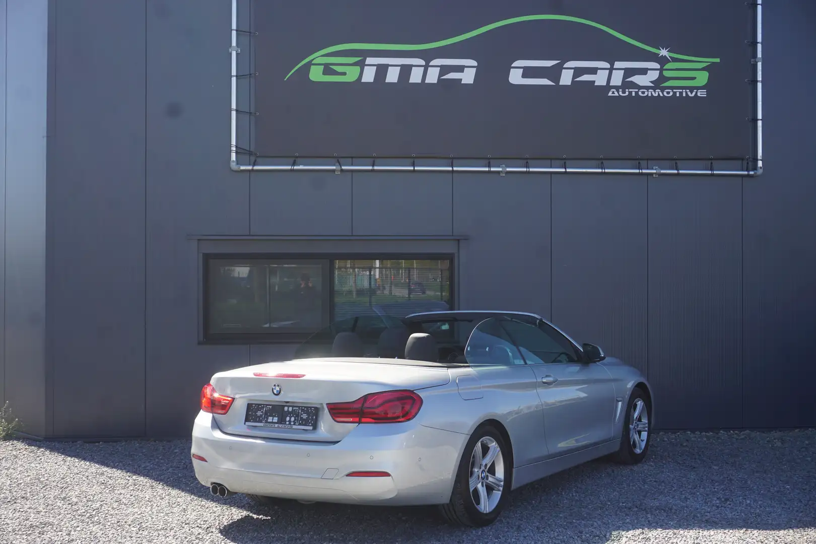 BMW 425 Cabrio 425 dAS Auto-Nav-Airco-Leder-Camera-Garantie Plateado - 2