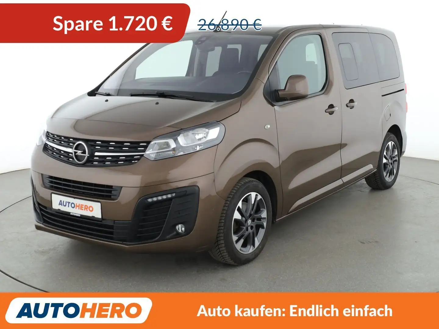 Opel Zafira Life 2.0 Diesel S Edition L1*8-SITZER*SPUR*CAM*PDC*SHZ* Braun - 1