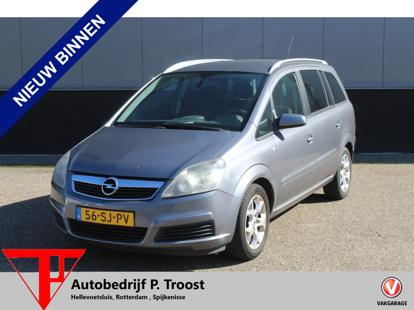 Opel Zafira 1.8 Cosmo *Meeneemprijs*APK t/m 20-08-2026/7 perso Gris - 1