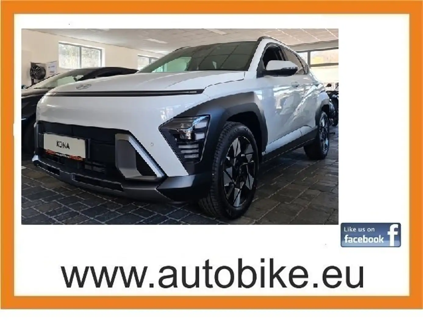 Hyundai KONA 1,0 T-GDi 2WD Go Plus Weiß - 1