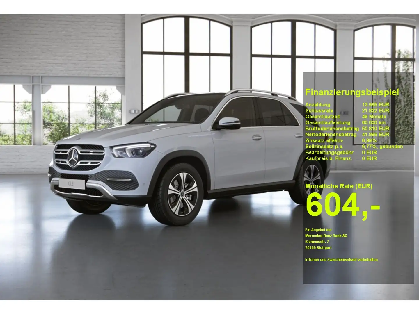 Mercedes-Benz GLE 350 de 4M +PANO+HuD+DISTR+360°+BURMESTER+AHK Weiß - 1