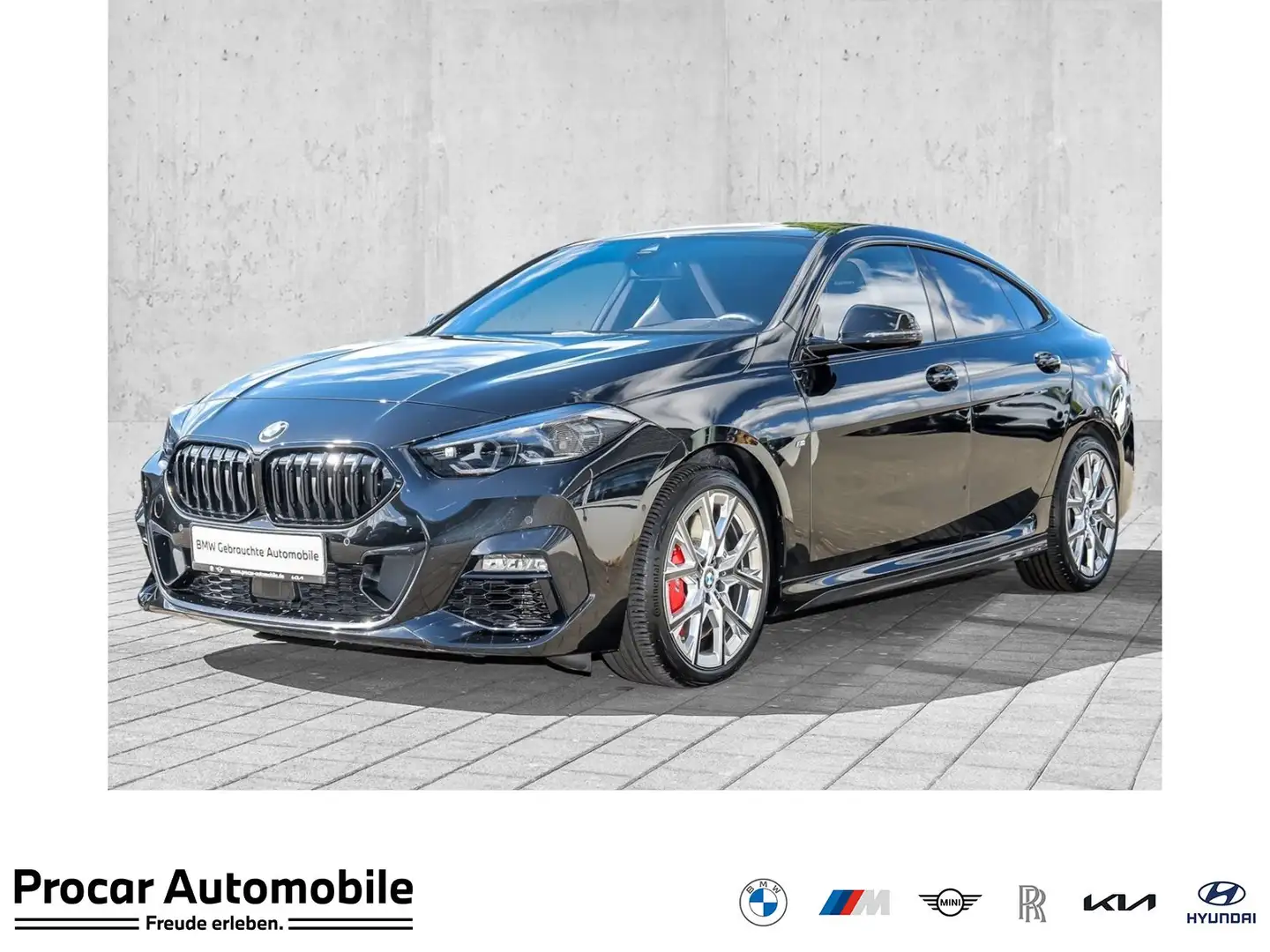 BMW 220 i Gran Coupé M Sport HUD PANO ACC RFK NAVI Noir - 1