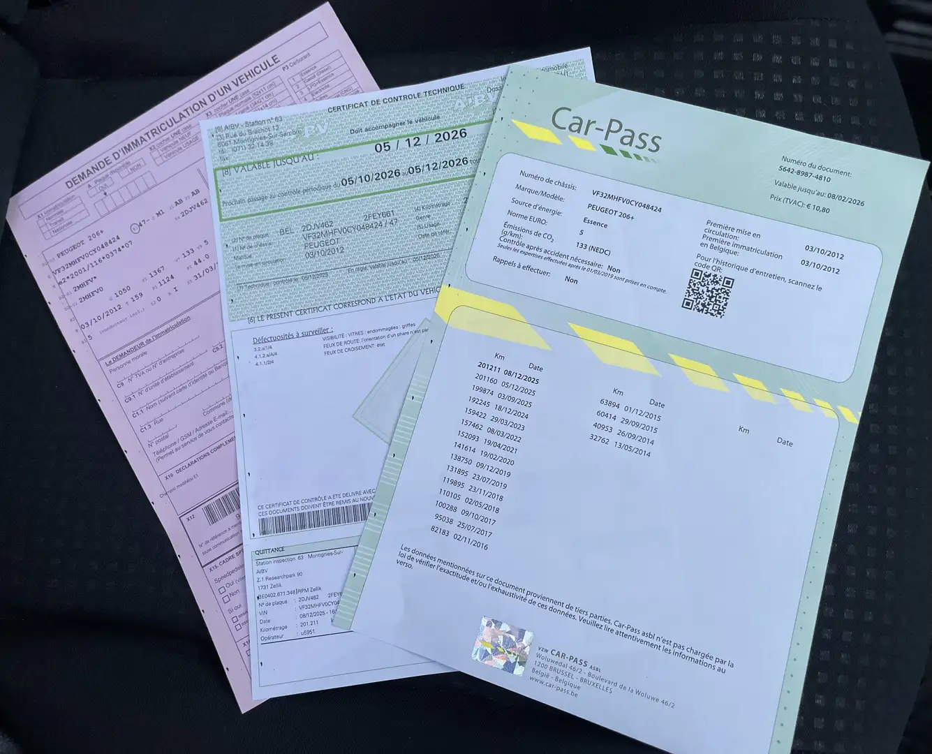 Peugeot 206 1.2 Essence/ Prête à immatriculer/ Euro5 - 2