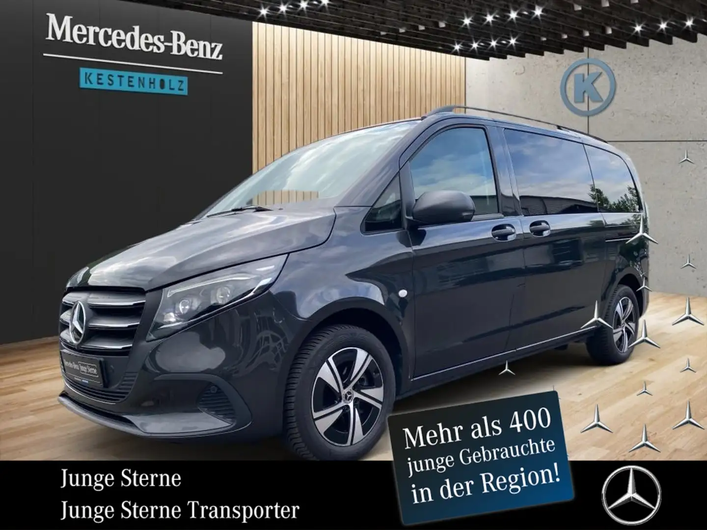 Mercedes-Benz Vito 114 CDI Tourer PRO  *MOPF*AHK*360°KAM*SHZ* Grigio - 1