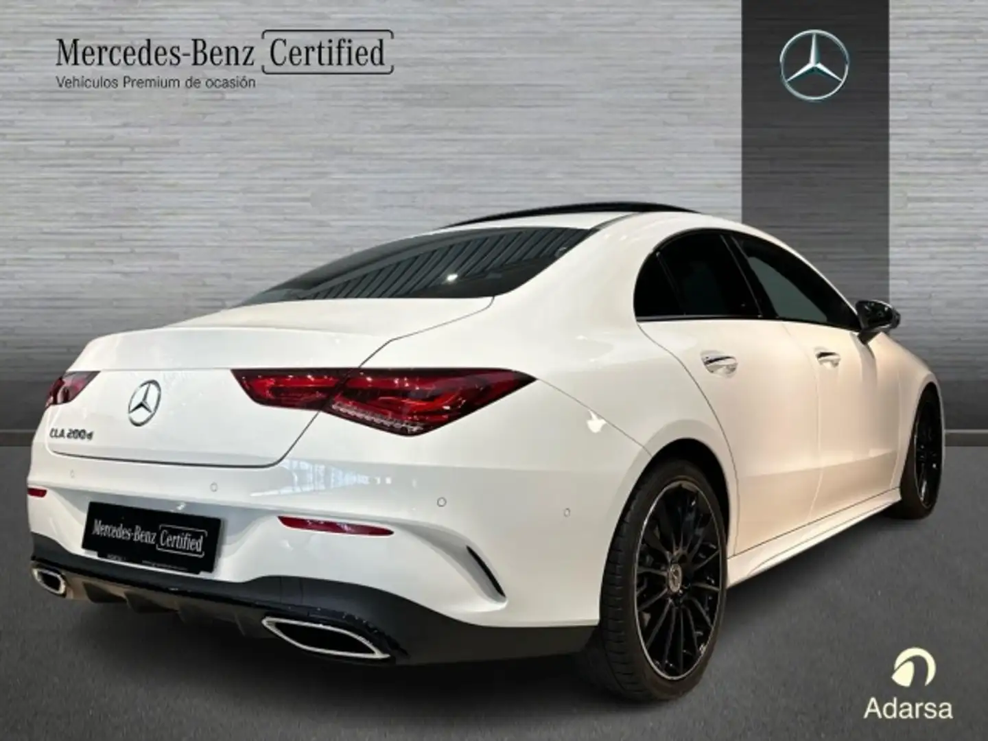 Mercedes-Benz CLA 200 200d Blanco - 2