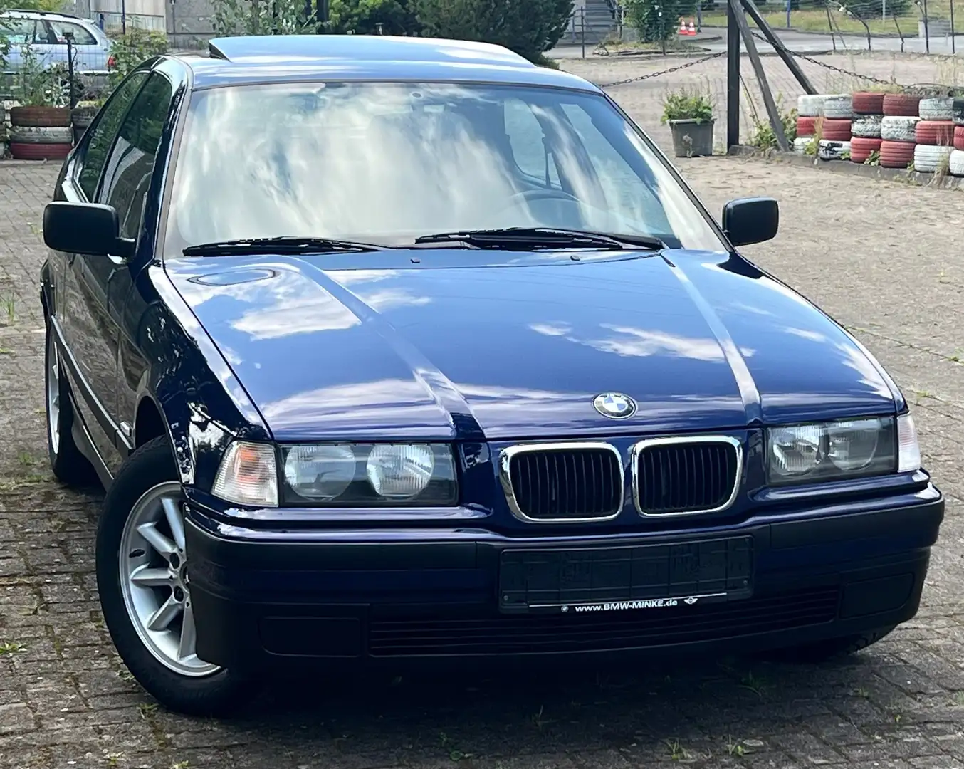BMW 316 316i compact-Automatik-Tüv Neu Bleu - 1