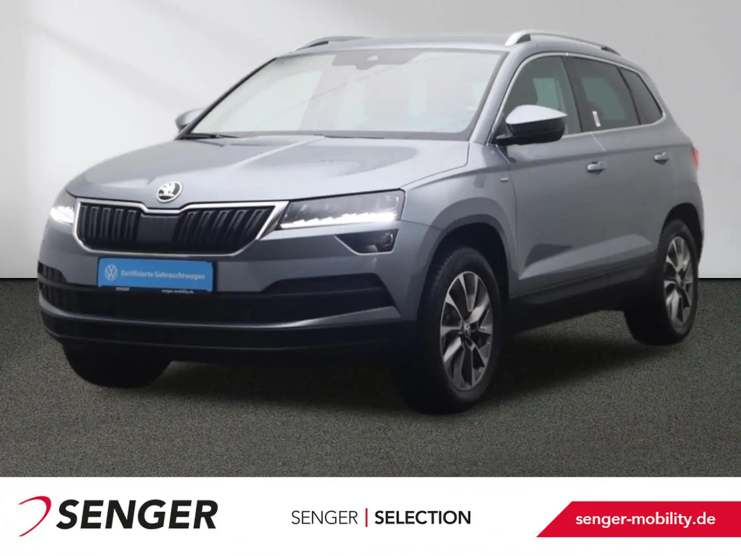 Skoda Karoq CLEVER 2.0 TDI DSG 4x4 RFK AHK Grey - 1
