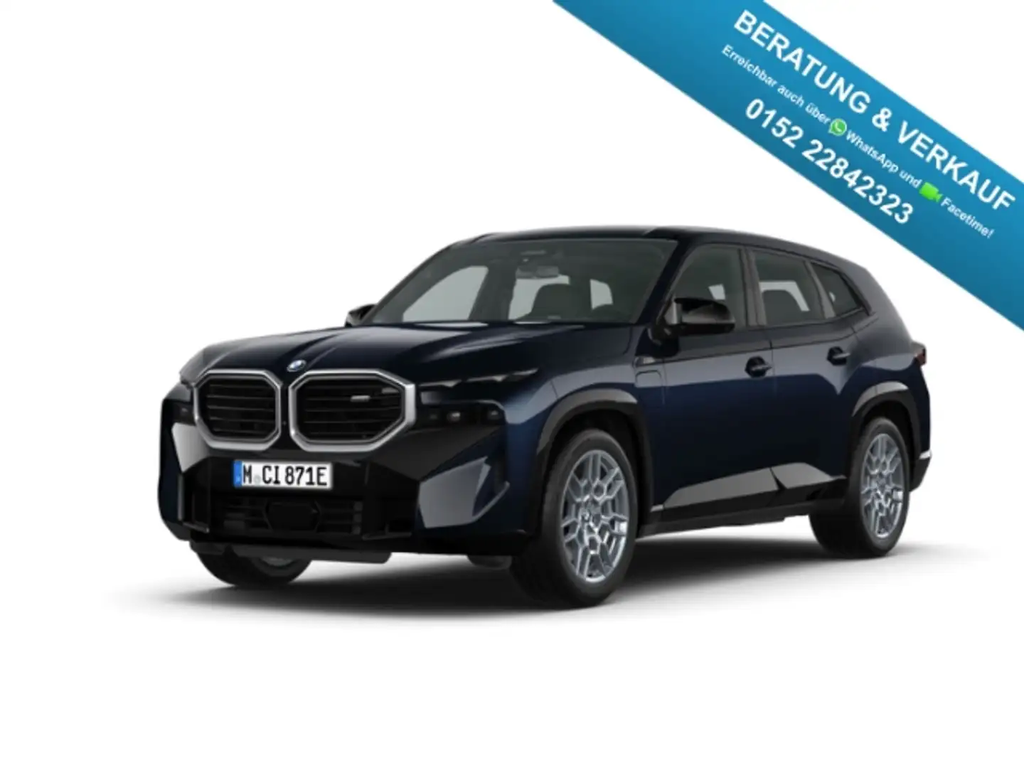 BMW XM 50e AHK DA Prof Massage Navi Leder LED SHZ Schwarz - 1