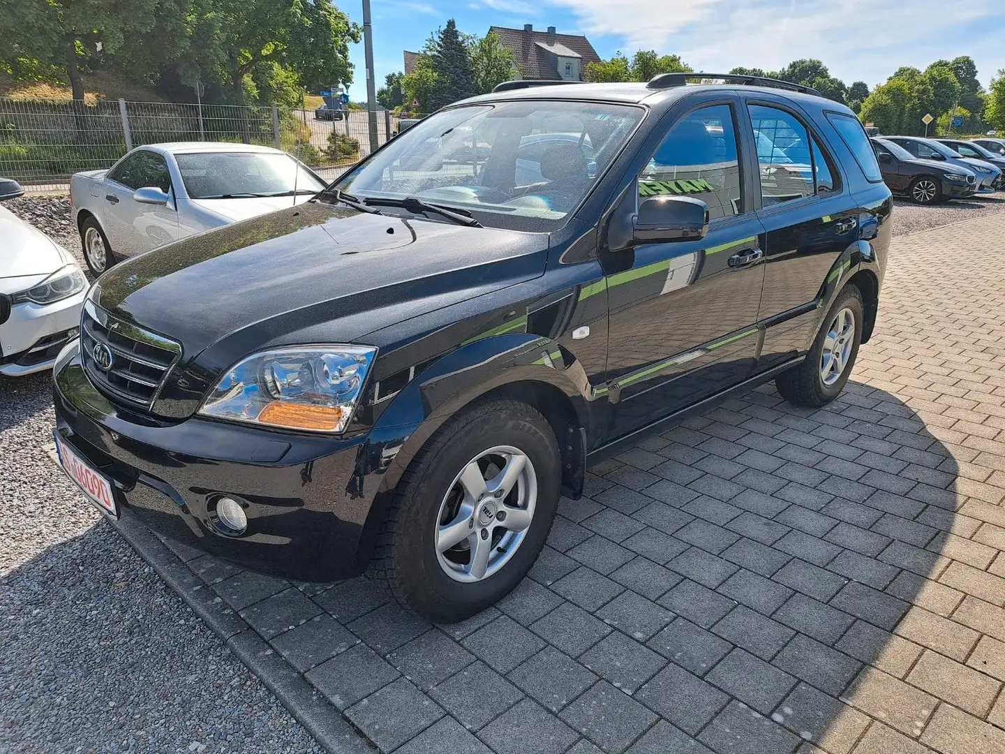 Kia Sorento 2.5 CRDi EX "AHK-SHZ-Leder-Xenon" Schwarz - 1