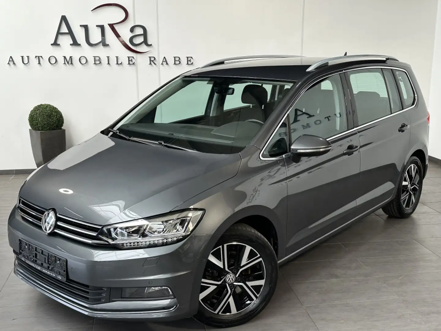 Volkswagen Touran 1.5 TSI ACT HL 7-Sitzer NAV+LED+AHK+ACC Grau - 2