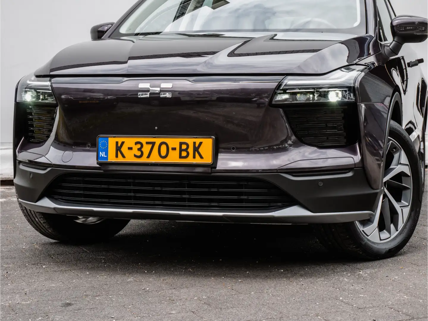 Aiways U5 63kWh Showroom SOH 100% Leer/ 360 Camera/ Carplay/ Violett - 2