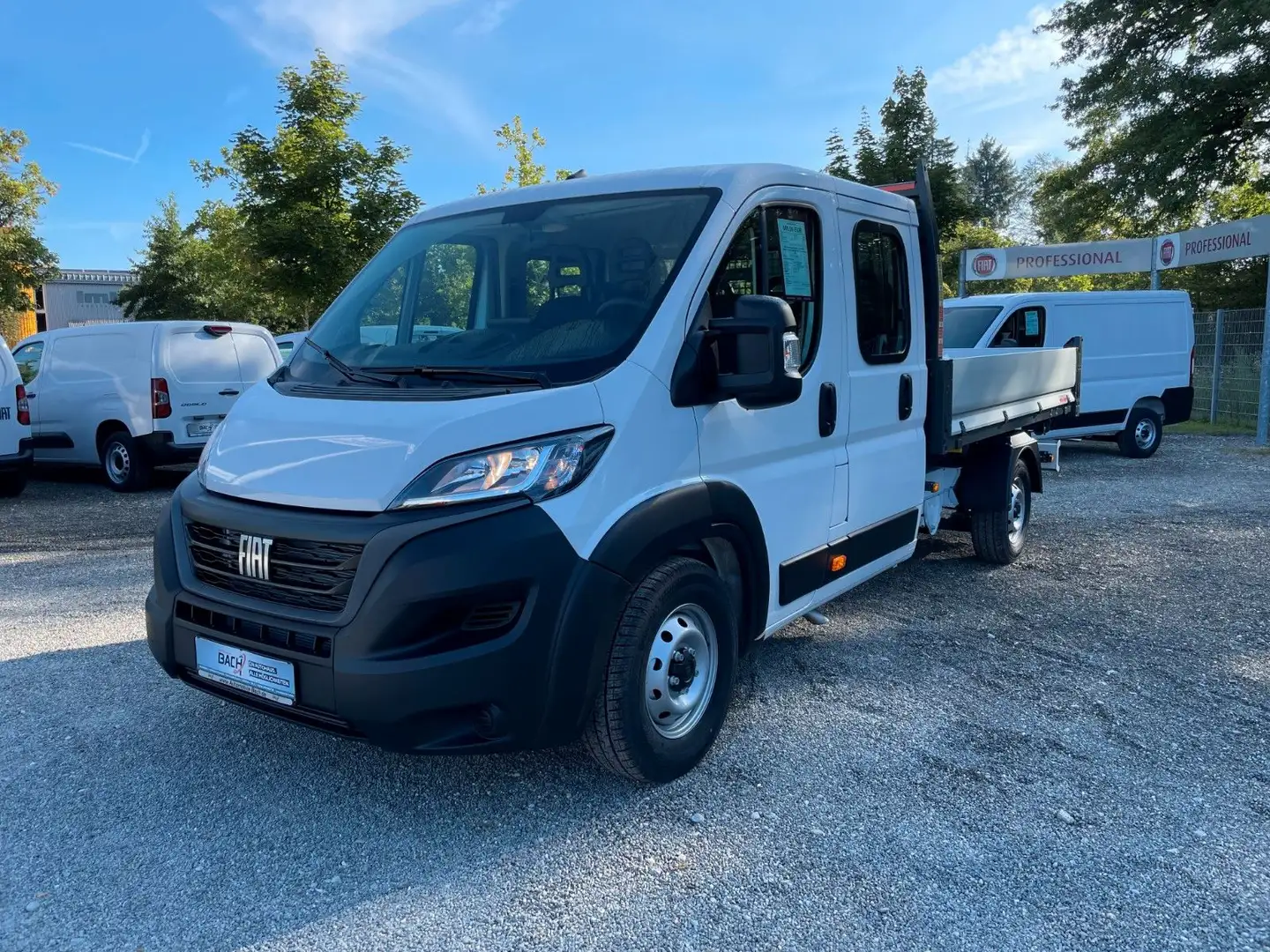 Fiat Ducato Maxi Pritsche/Kipper Doppelk. 35 180 L5 K Weiß - 1