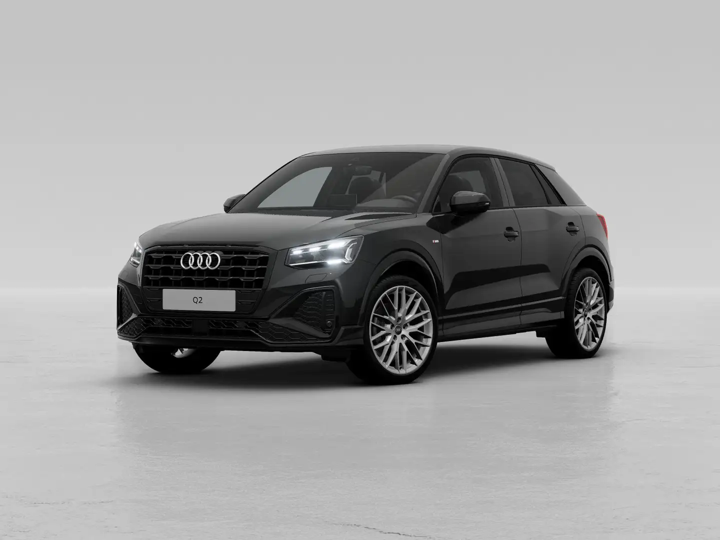 Audi Q2 30 TFSI 2x S LINE LM19 AHK MATRIX eKLAPPE Schwarz - 2