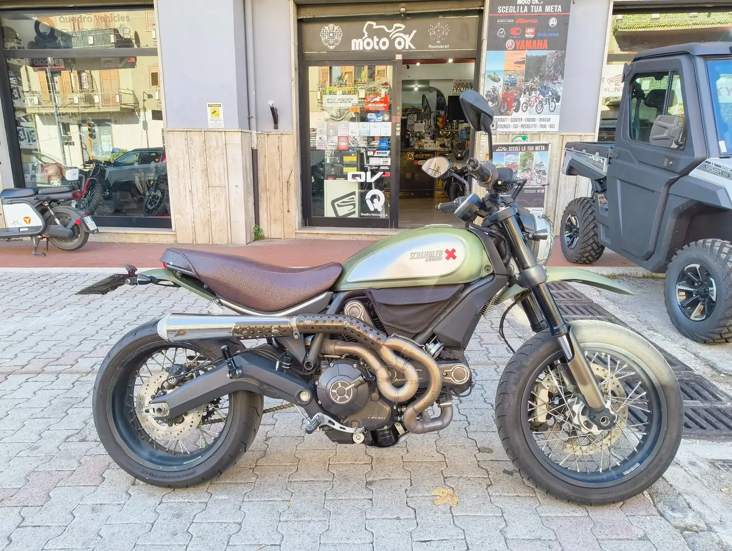 Ducati Scrambler 800 Desert Sled Verde - 1