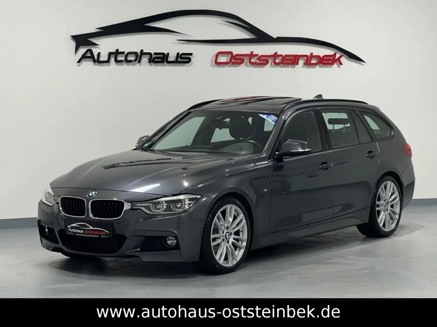BMW 318 d /TOURING/M-PAKET/LED/PANORAMA/NAVI/HUD/SHZ Gris - 1
