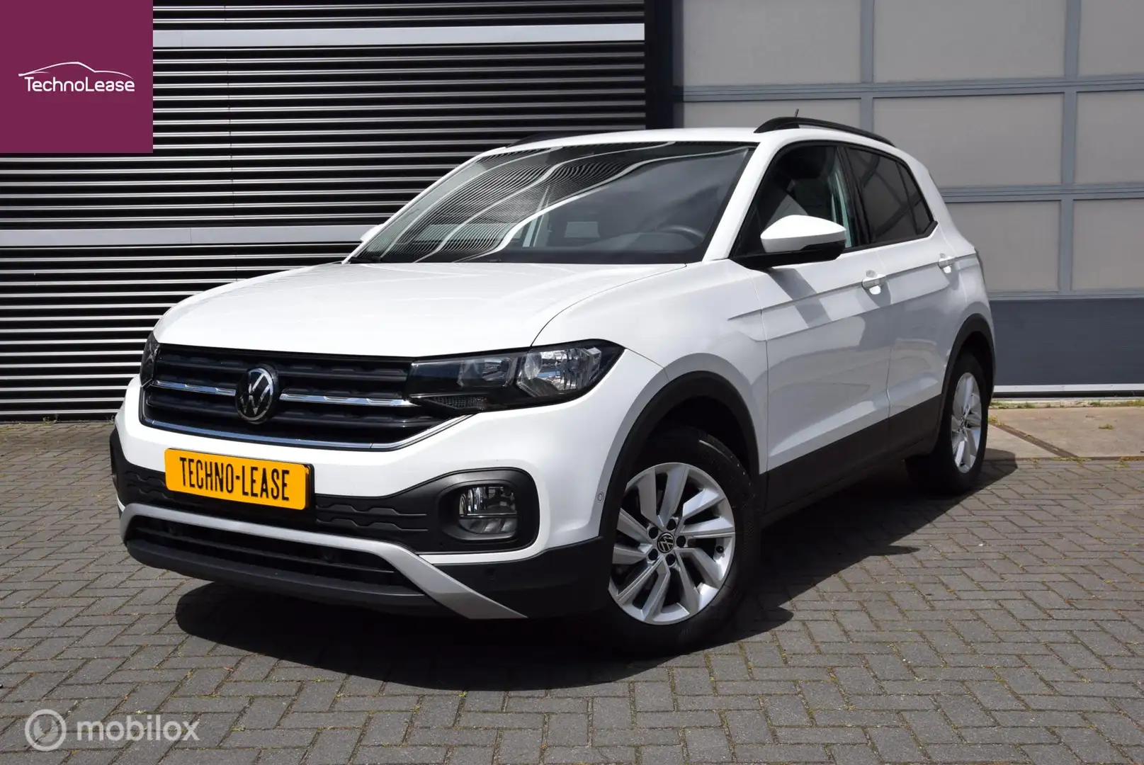 Volkswagen T-Cross 1.0 TSI Life 110pk DSG Executive pakket App connec Blanc - 1