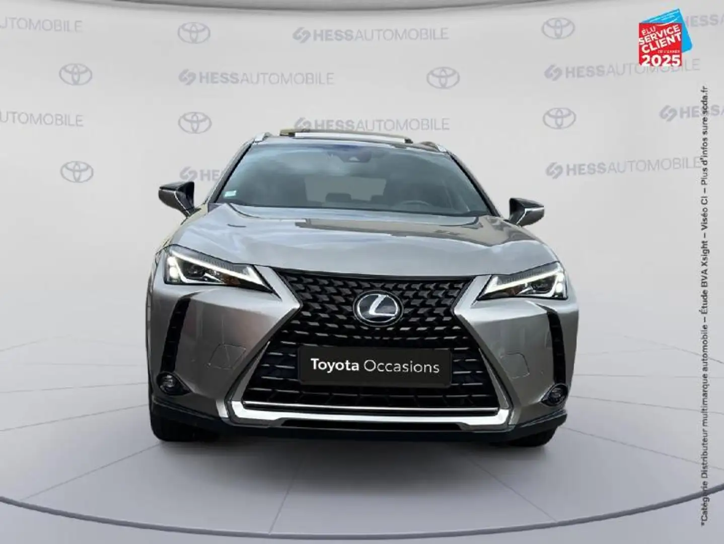 Lexus UX 250h 250h 2WD Luxe MY20 TOuvrant Siege chauf GPS Gris - 2