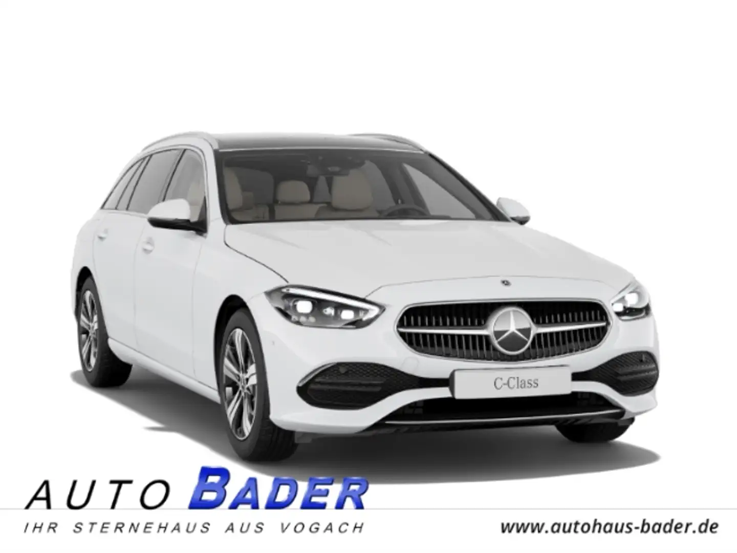 Mercedes-Benz C 220 d T-Modell Avantgarde Advanced+ Panorama Weiß - 1