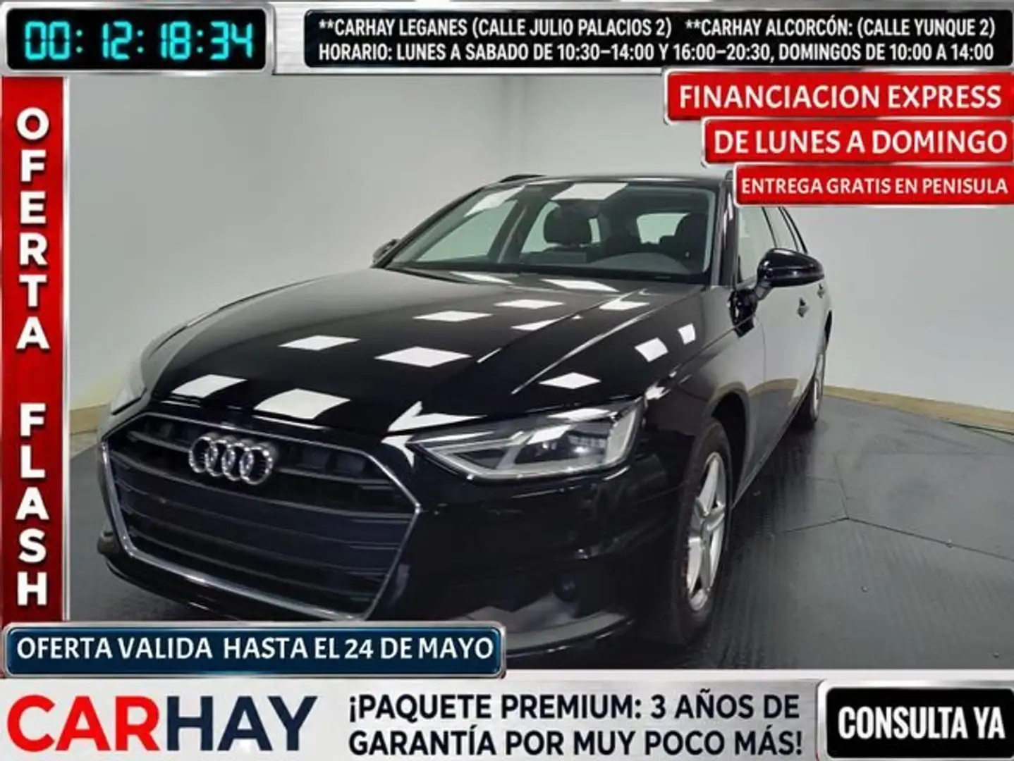 Audi A4 Avant 35 TFSI 150ch S tronic 7 Negro - 1