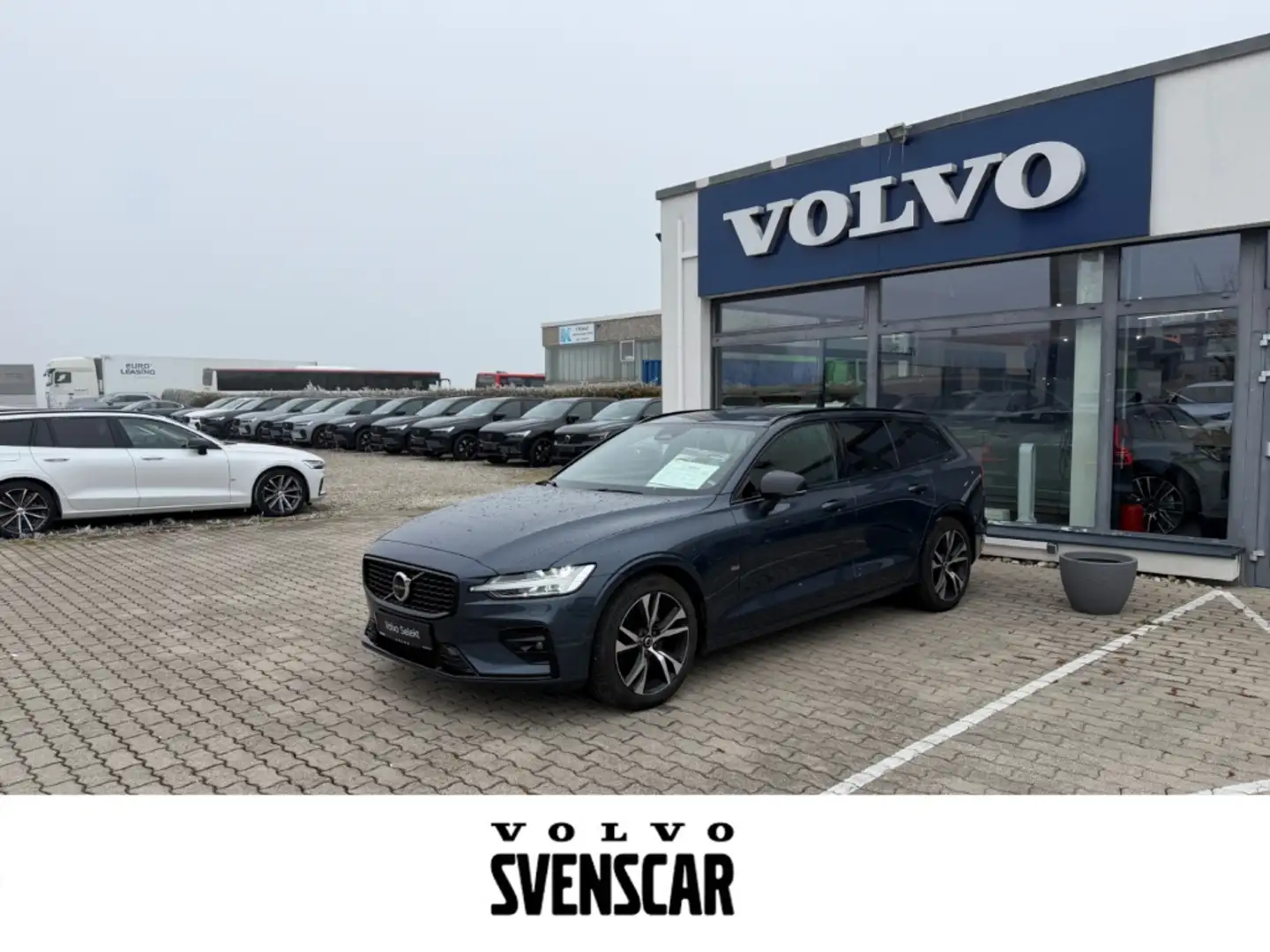 Volvo V60 B4 Plus Dark Leder Digitales Cockpit Memory Sitze Blau - 1