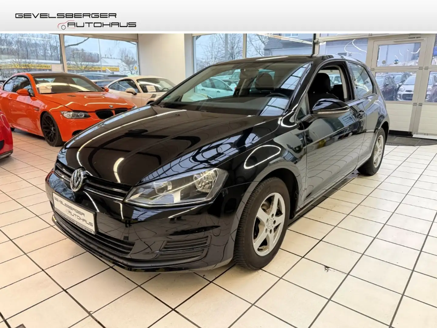 Volkswagen Golf VII Trendline BMT Scheckheft 1.Hand Noir - 1