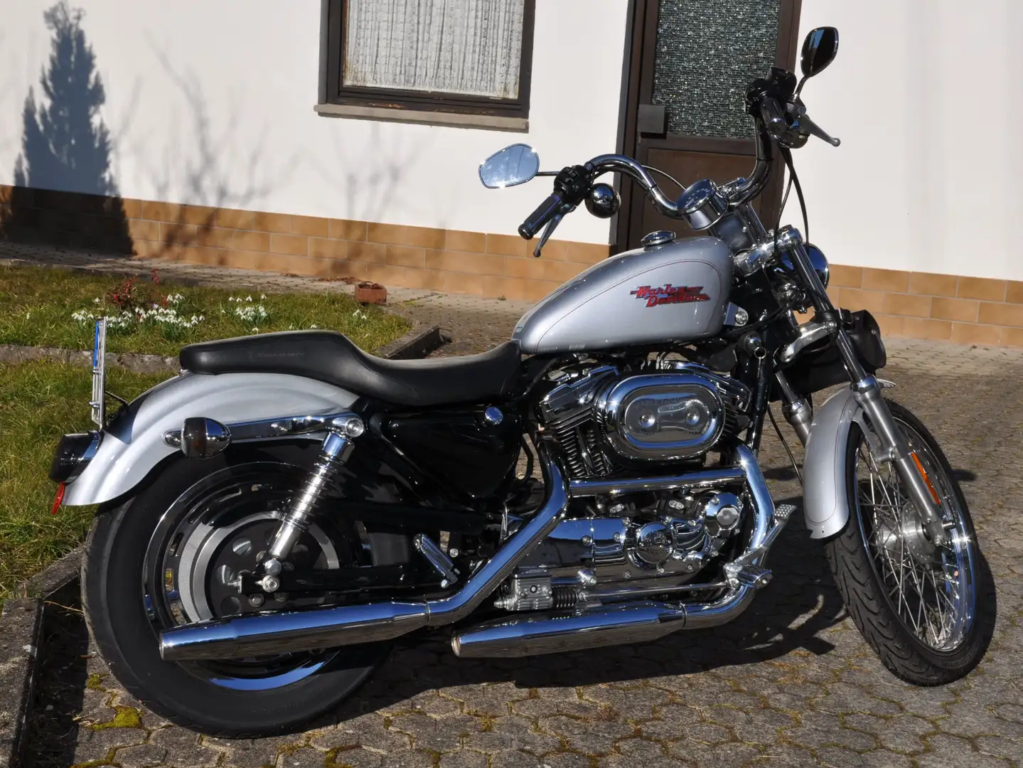 Harley-Davidson 1200 Custom XLH1200C Silver Srebrny - 2
