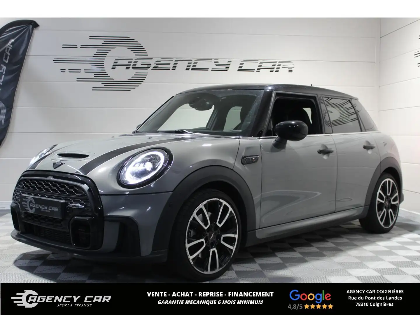 MINI Cooper S 2.0i - 178 - BVR Sport  5P F55 LCI Cooper S John C Gris - 1