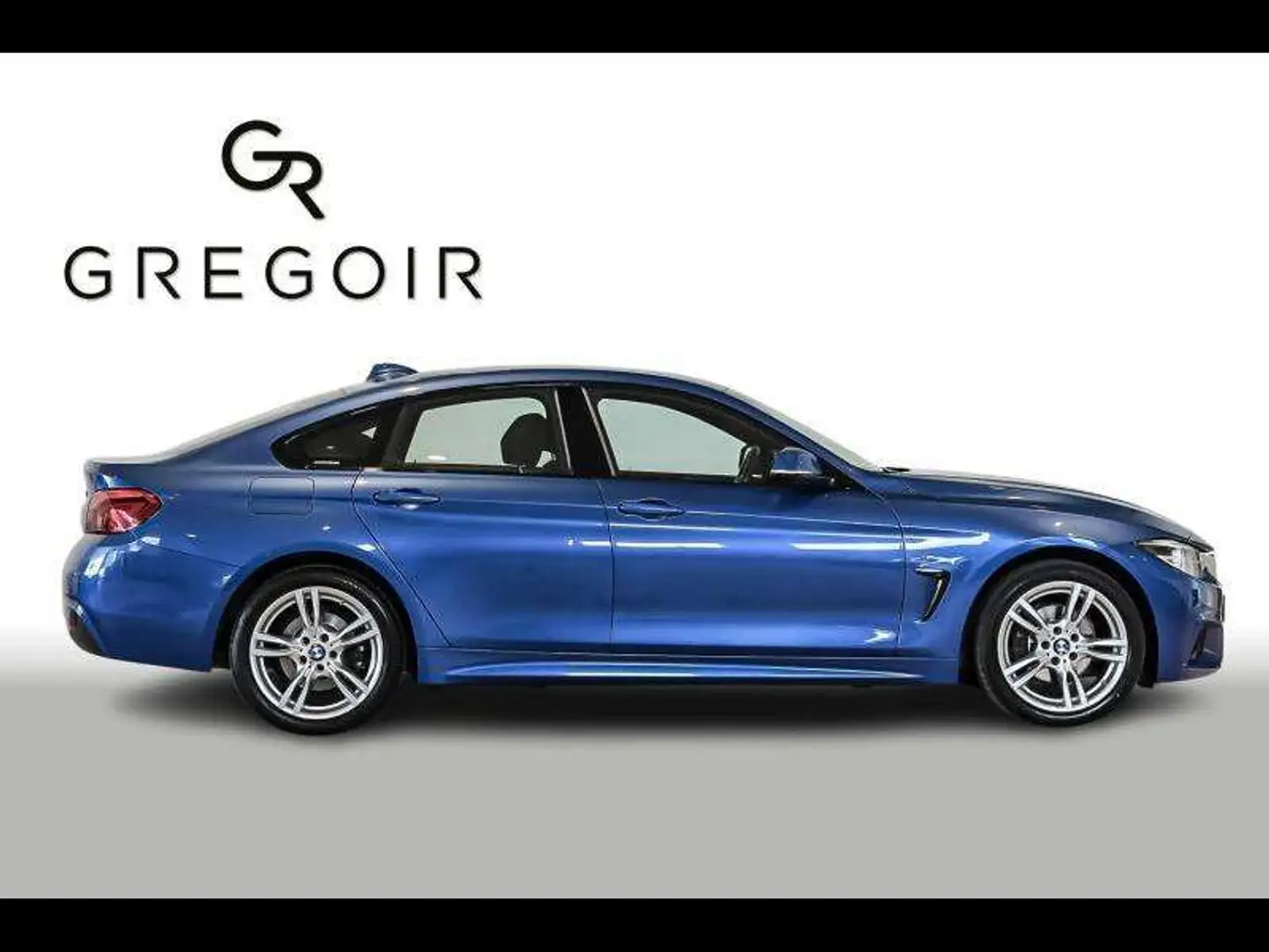 BMW 420 xDriveMsportNaviPdc Bleu - 2