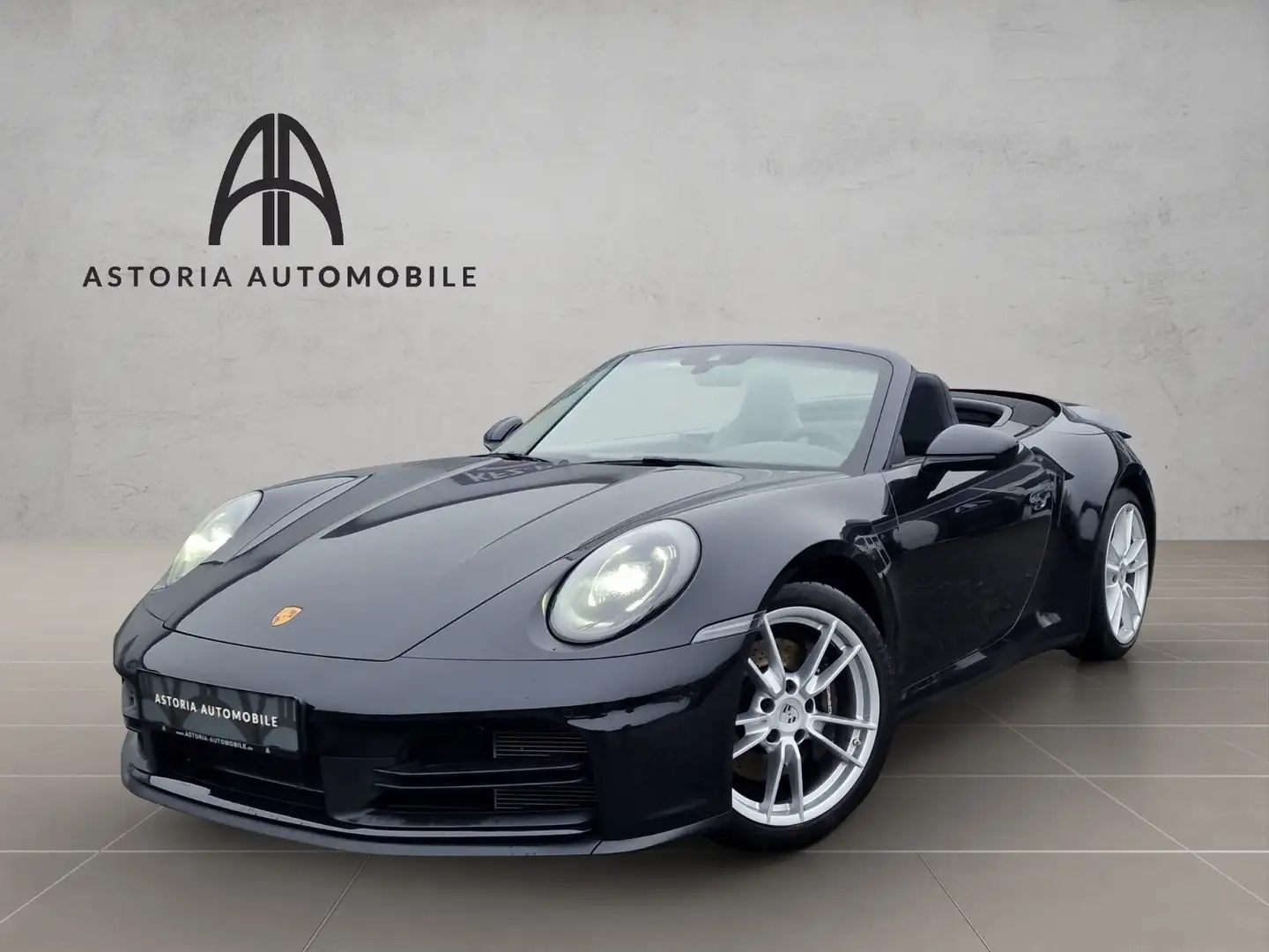 Porsche 911 992.2 Carrera Cabriolet Bose SportAbgas 360° Noir - 1