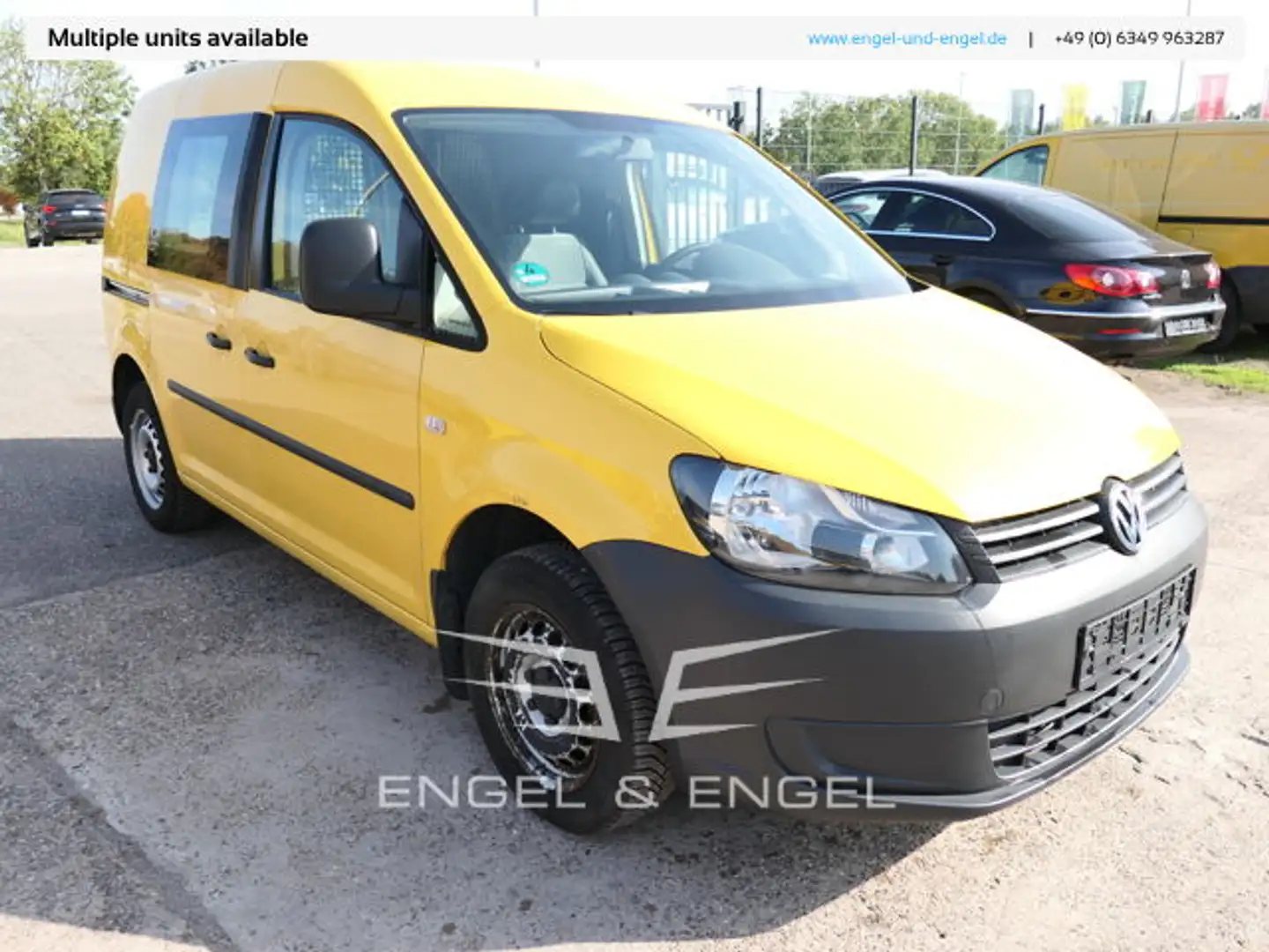 Volkswagen Caddy 2.0 TDI EURO-5 PARKTRONIK 6-GANG Gelb - 2