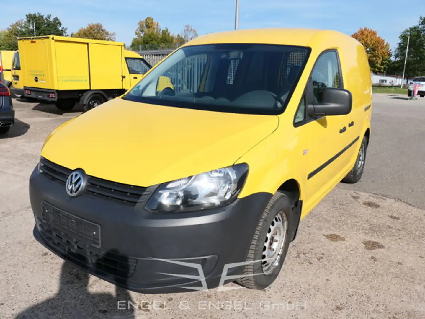 Volkswagen Caddy 2.0 TDI EURO-5 PARKTRONIK 6-GANG Gelb - 2