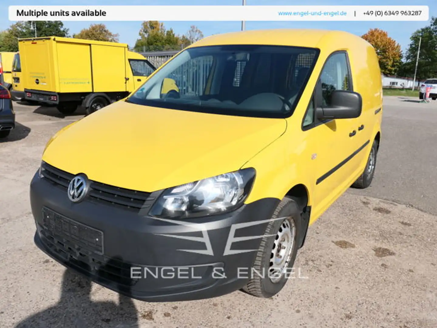 Volkswagen Caddy 2.0 TDI EURO-5 PARKTRONIK 6-GANG Giallo - 2