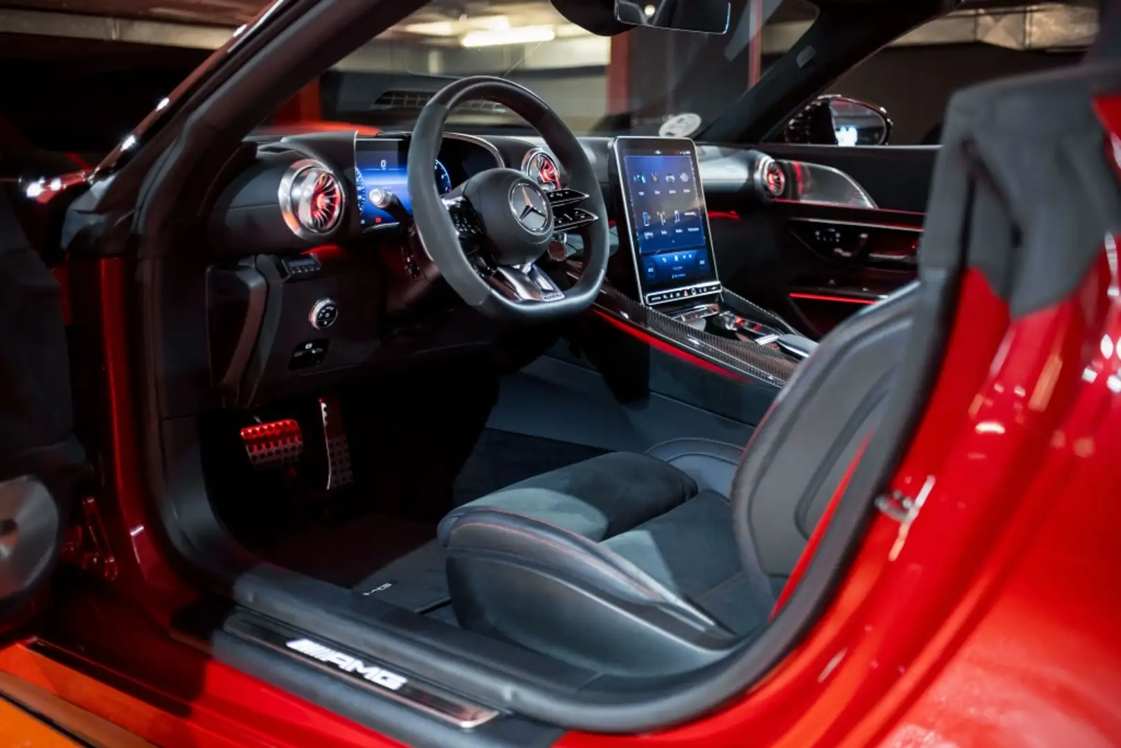 Mercedes-Benz SL 63 AMG 4Matic+ Aut. Rojo - 2