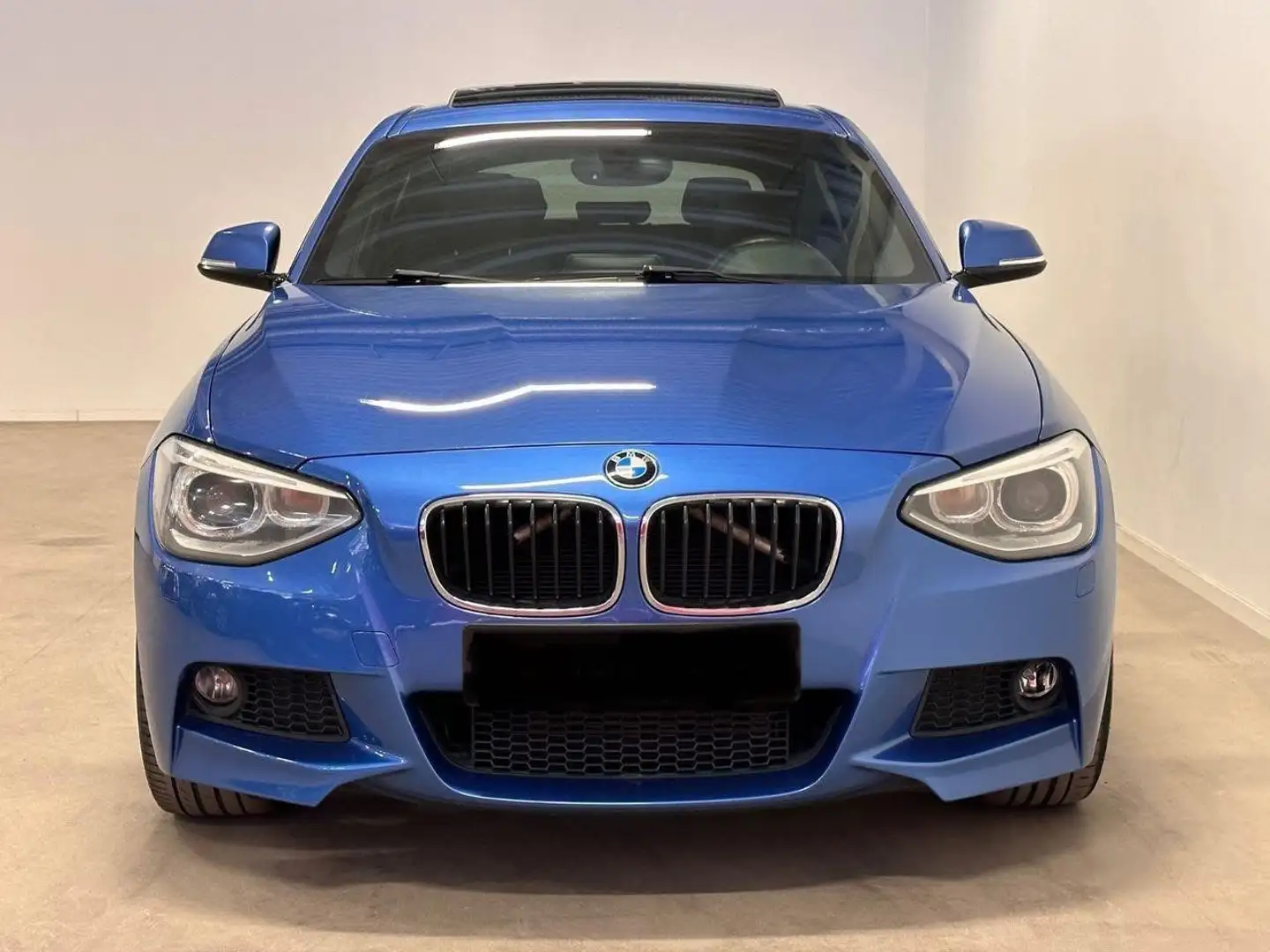 BMW 120 120d Aut. Bleu - 1