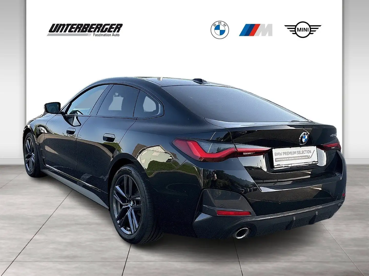 BMW 420 d MSport M Sportpaket HiFi DAB GSD Klimaaut. Schwarz - 2