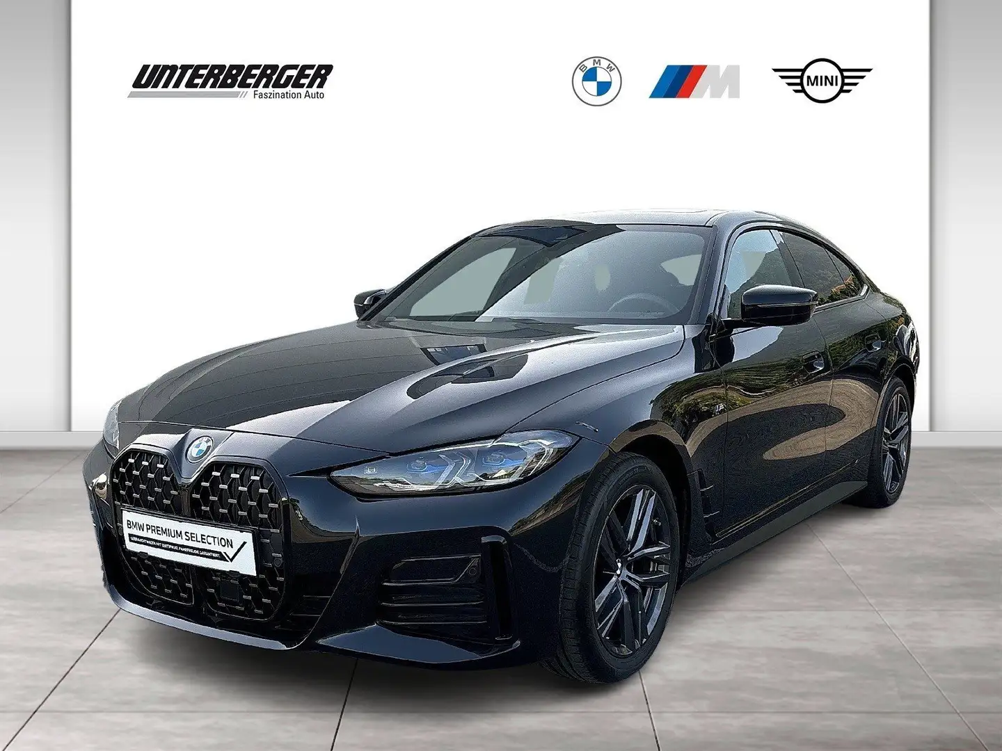 BMW 420 d MSport M Sportpaket HiFi DAB GSD Klimaaut. Schwarz - 1