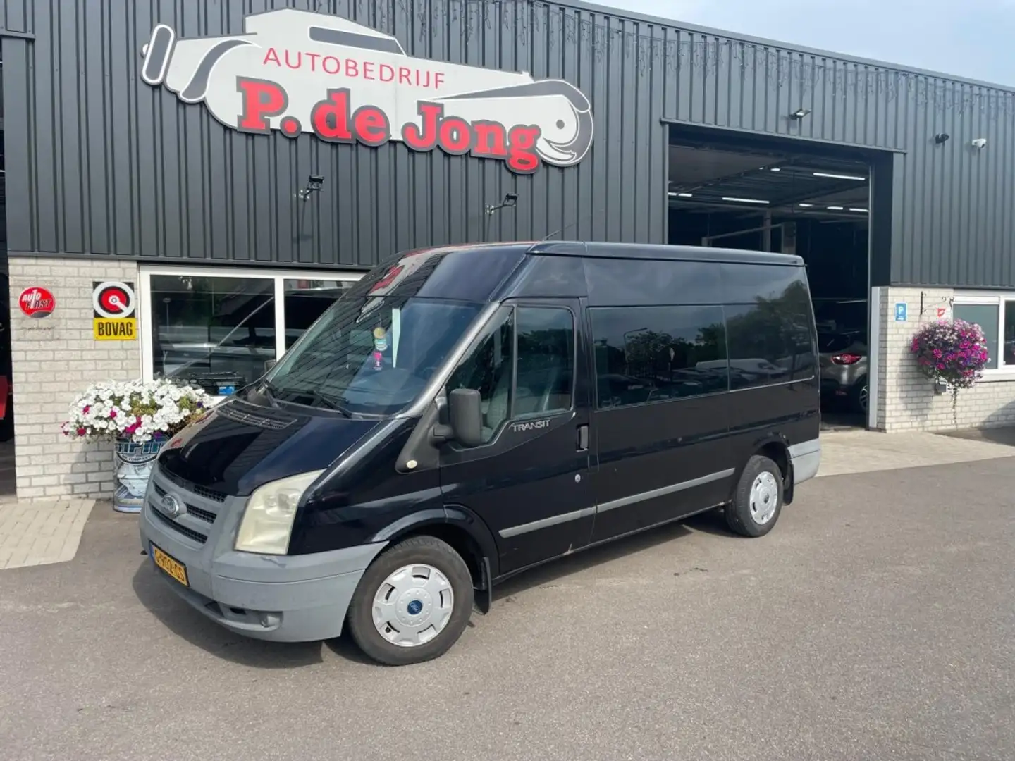 Ford Transit FD 280M  CAMPER 5 zitplaatsen Zwart - 1