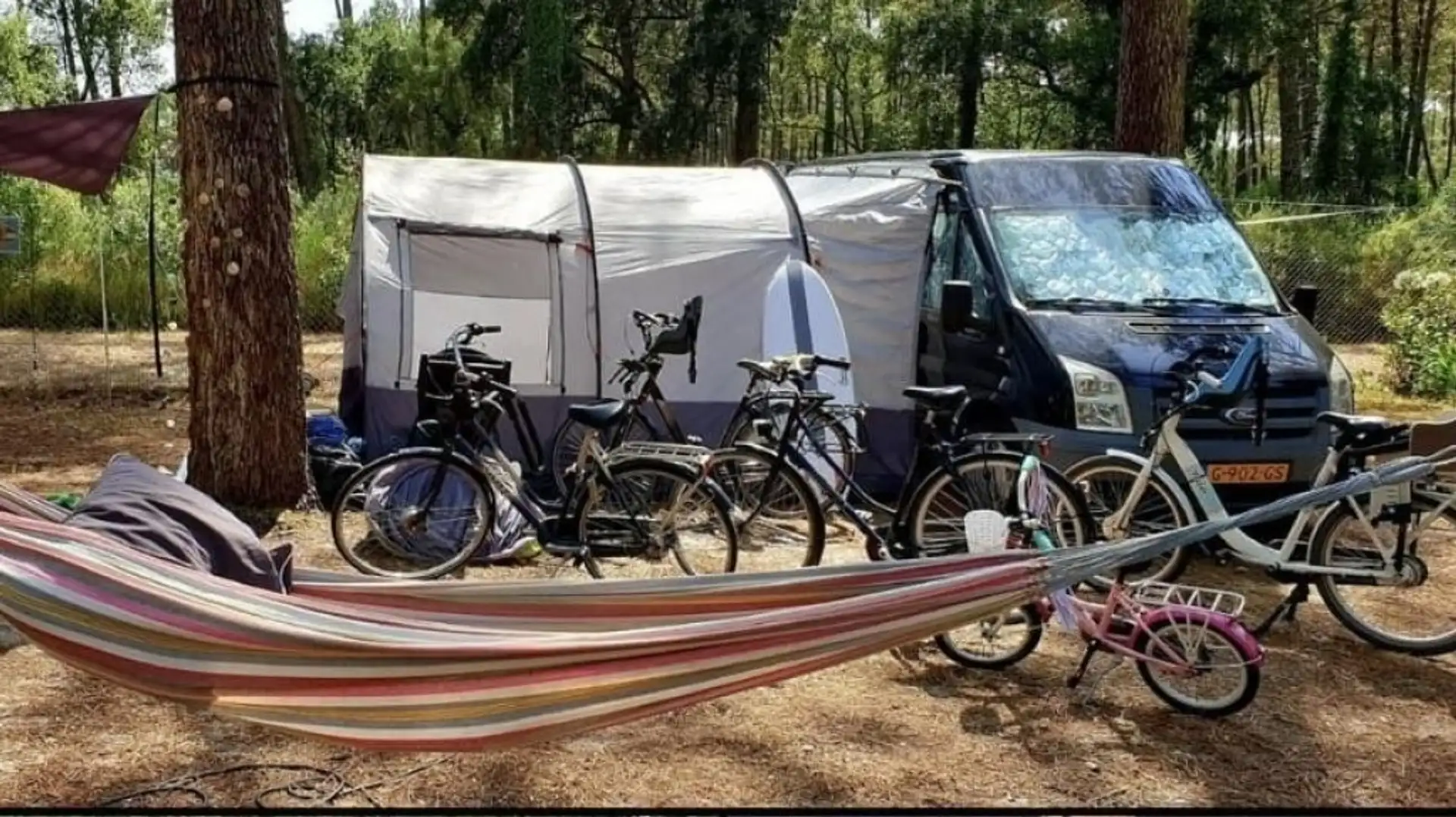 Ford Transit FD 280M  CAMPER 5 zitplaatsen Zwart - 2