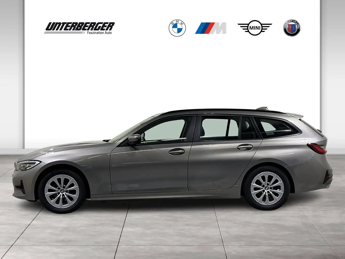 BMW 320 d Touring Aut AHK LC-Prof Navi DAB PDC Sitzhzg Grigio - 2