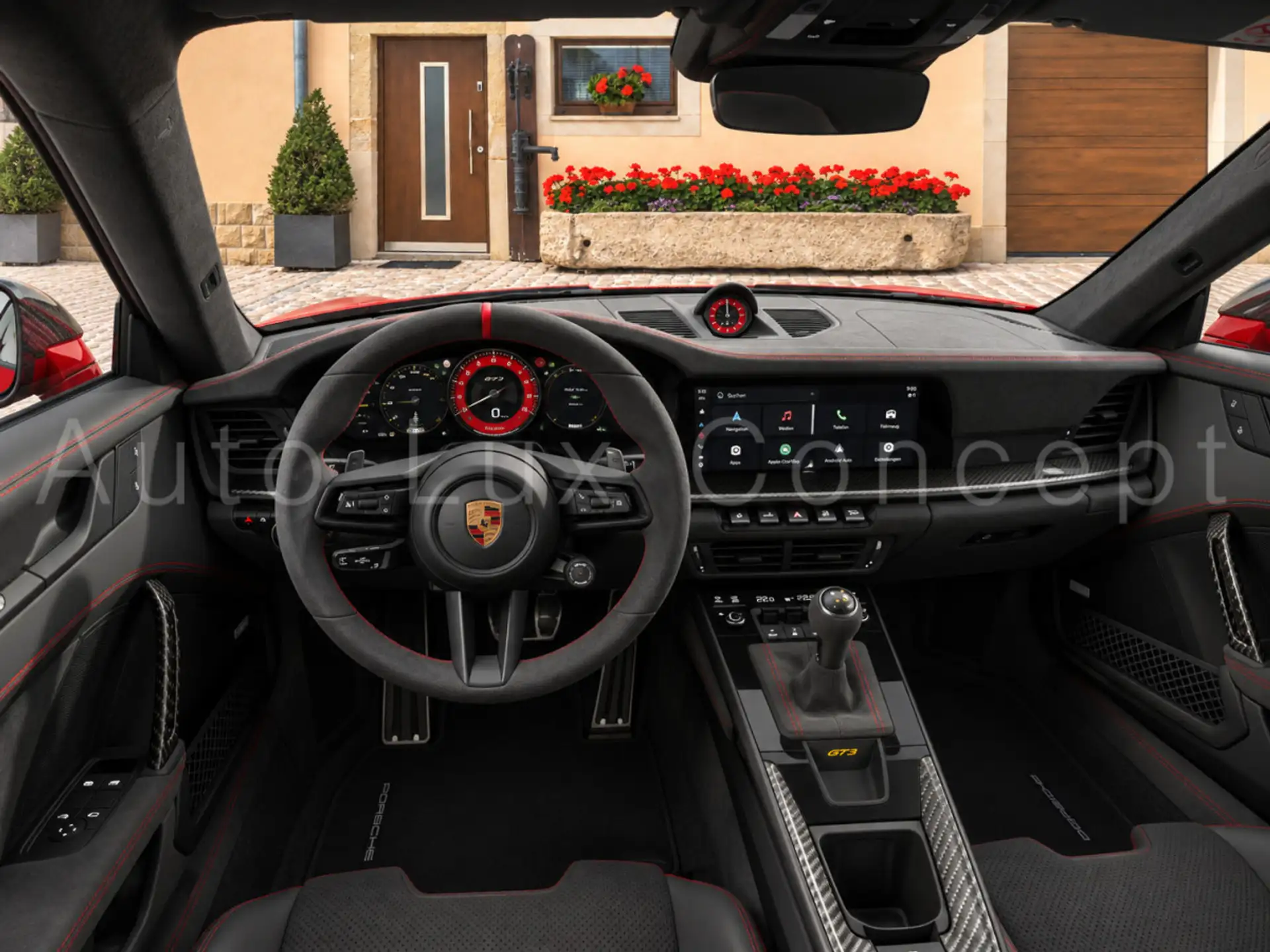 포르쉐 911 GT3 2025 빨강 사진 4