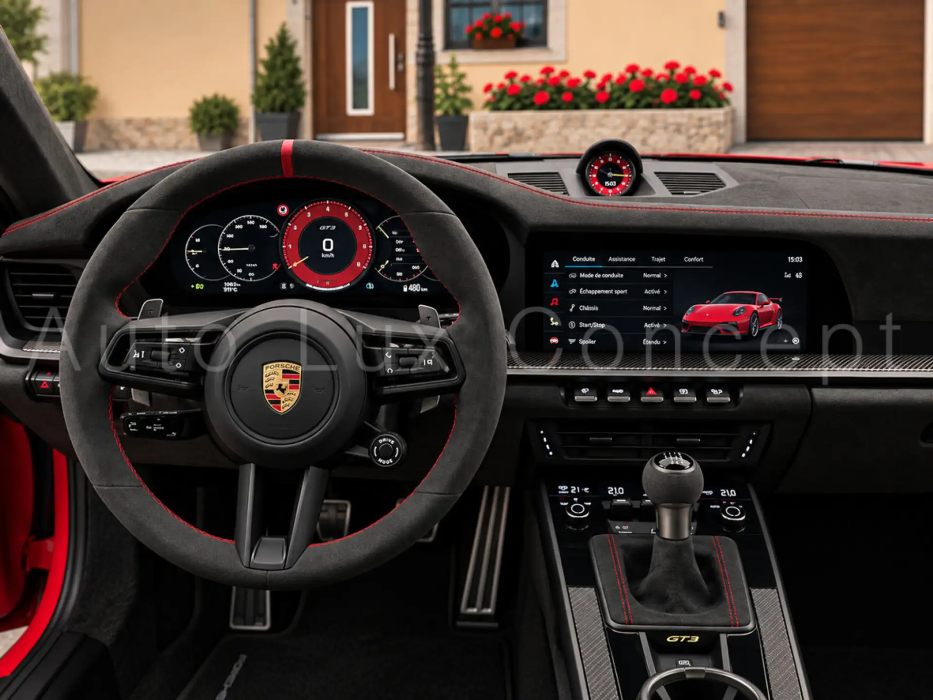포르쉐 911 GT3 2025 빨강 사진 5