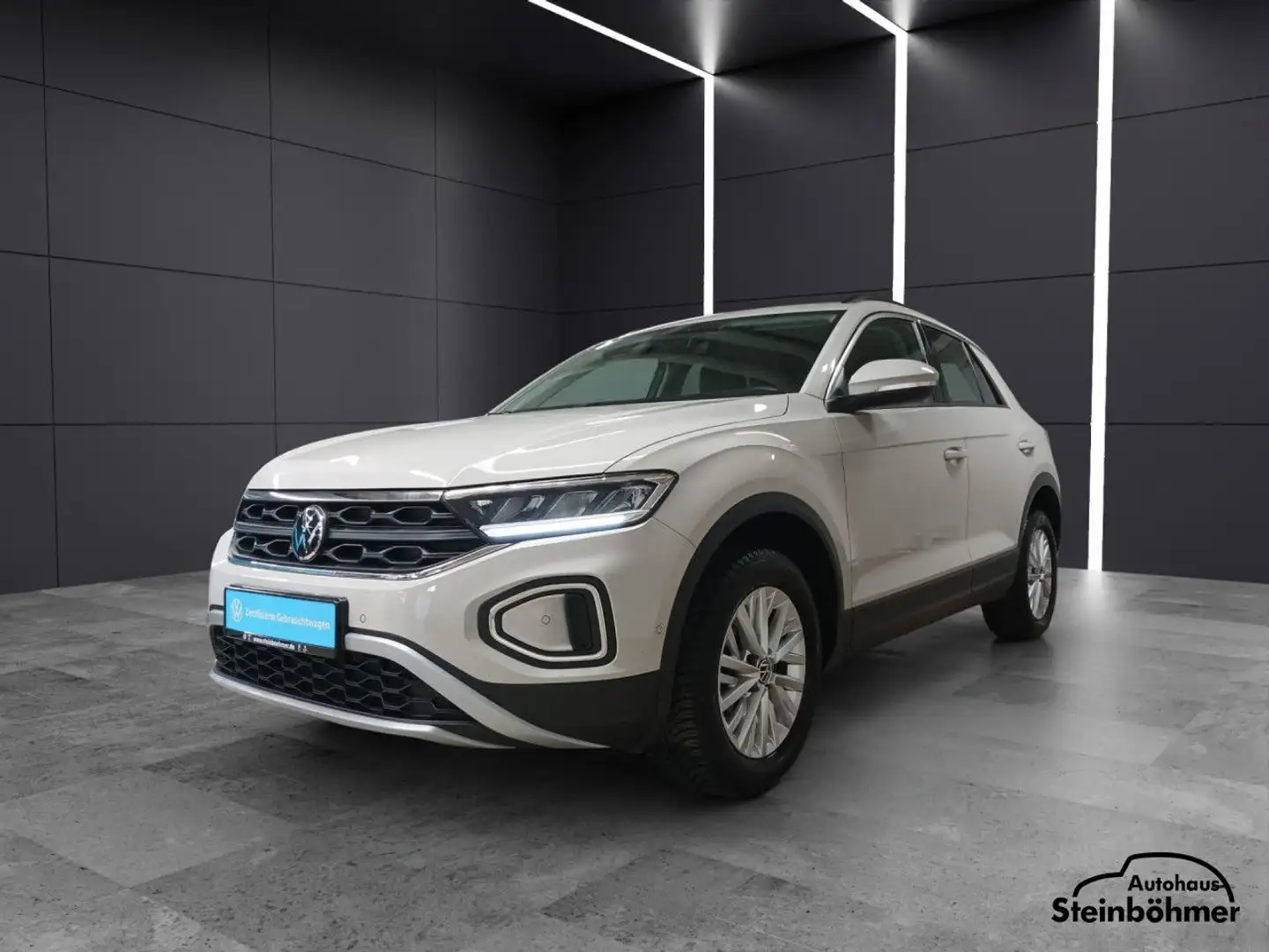 Volkswagen T-Roc 1.5TSI Life DSG Navi AHK LED Sitzhzg Klima Grigio - 2