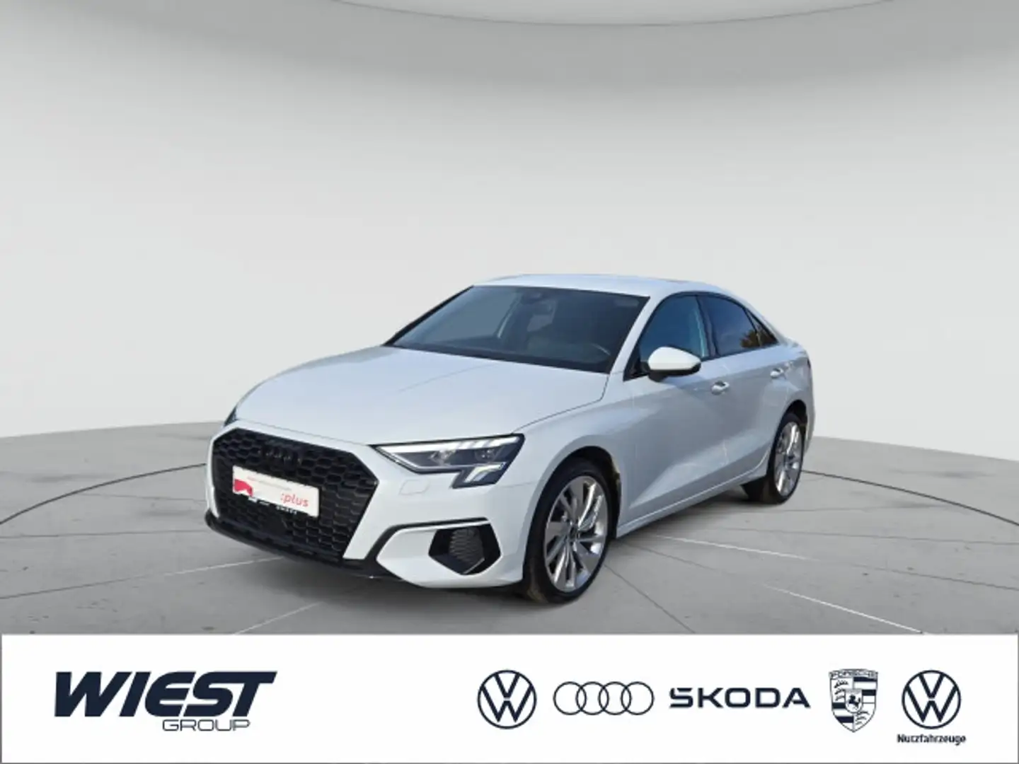 Audi A3 advanced 35 TDI S tr., S LINE/LEDER Bianco - 1