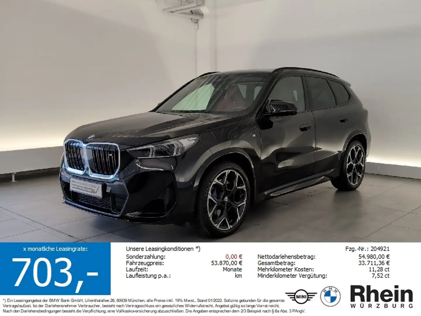 BMW X1 M35i xDrive M Sport Navi/LED/HarmKar/Pano/HuD HUD/ Schwarz - 1