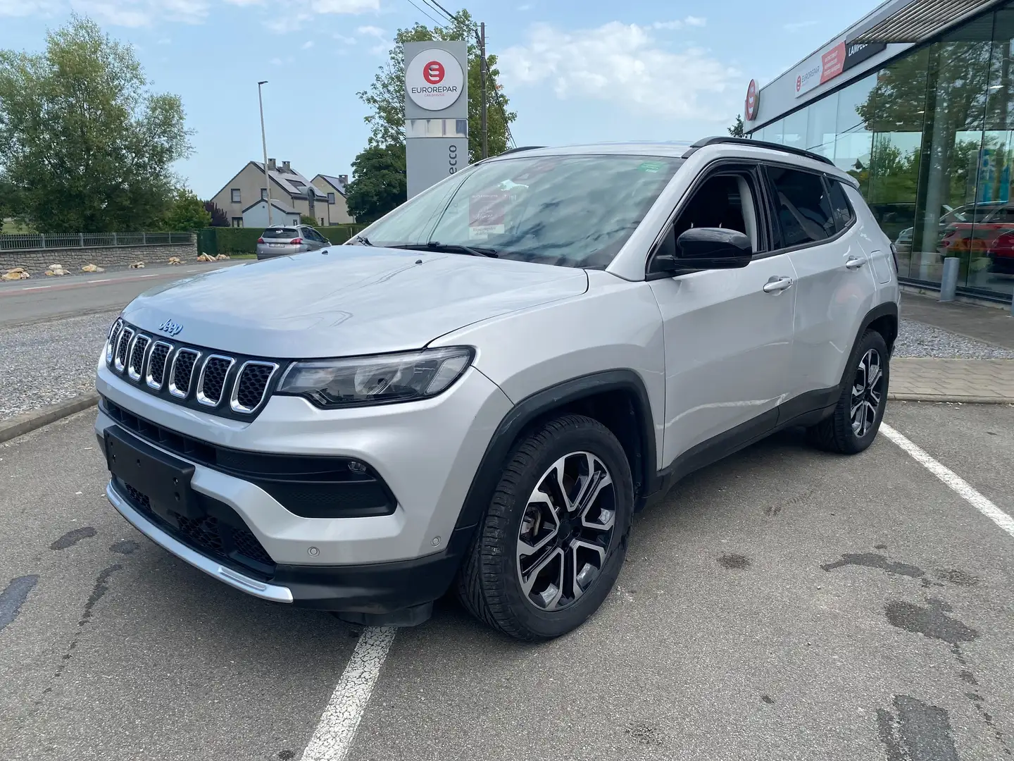 Jeep Compass Compass PHEV 1.3 Turbo 190CV4*4 Limited GARANTIE Zilver - 1