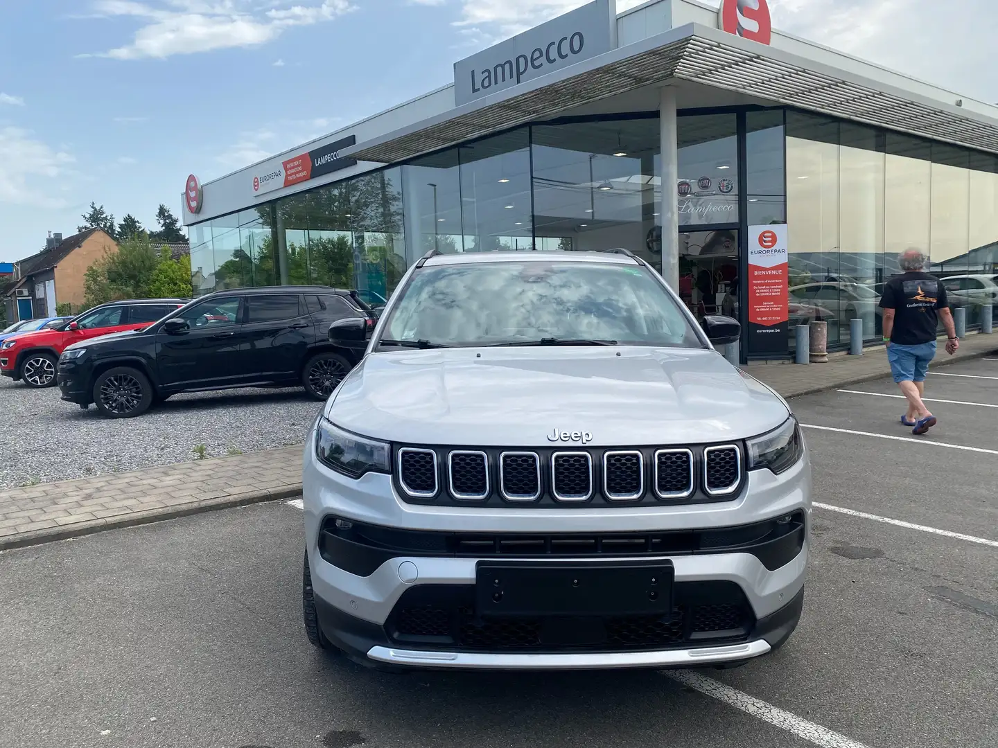 Jeep Compass Compass PHEV 1.3 Turbo 190CV4*4 Limited GARANTIE Zilver - 2