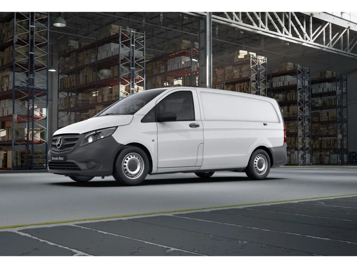 Mercedes-Benz Vito 116 CDI Kasten Lang *Kamera*Klima*Tempomat* Weiß - 2